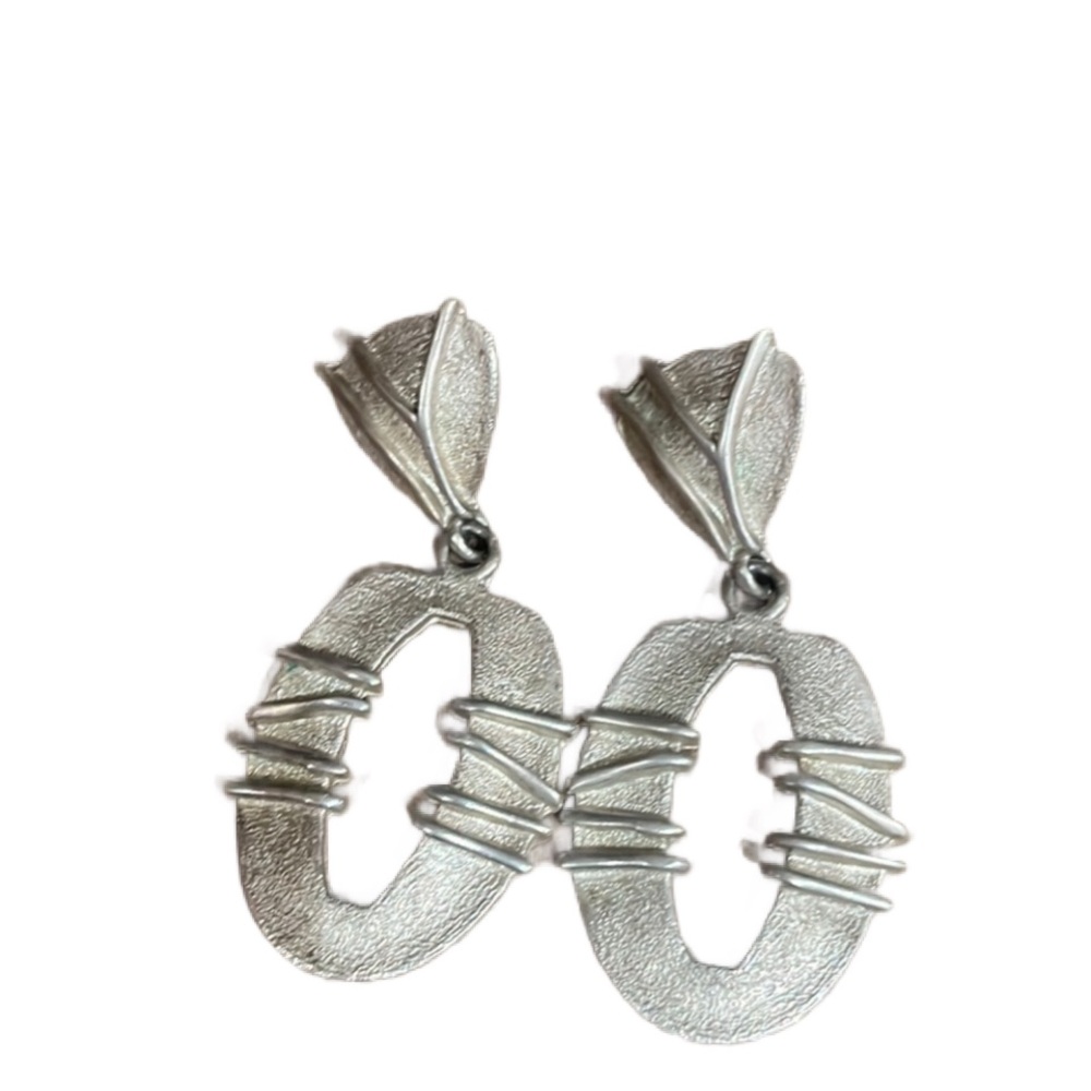 Vintage silver earrings